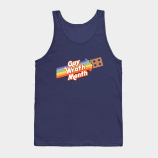 Gay Wrath Month (Pride Brick) Tank Top